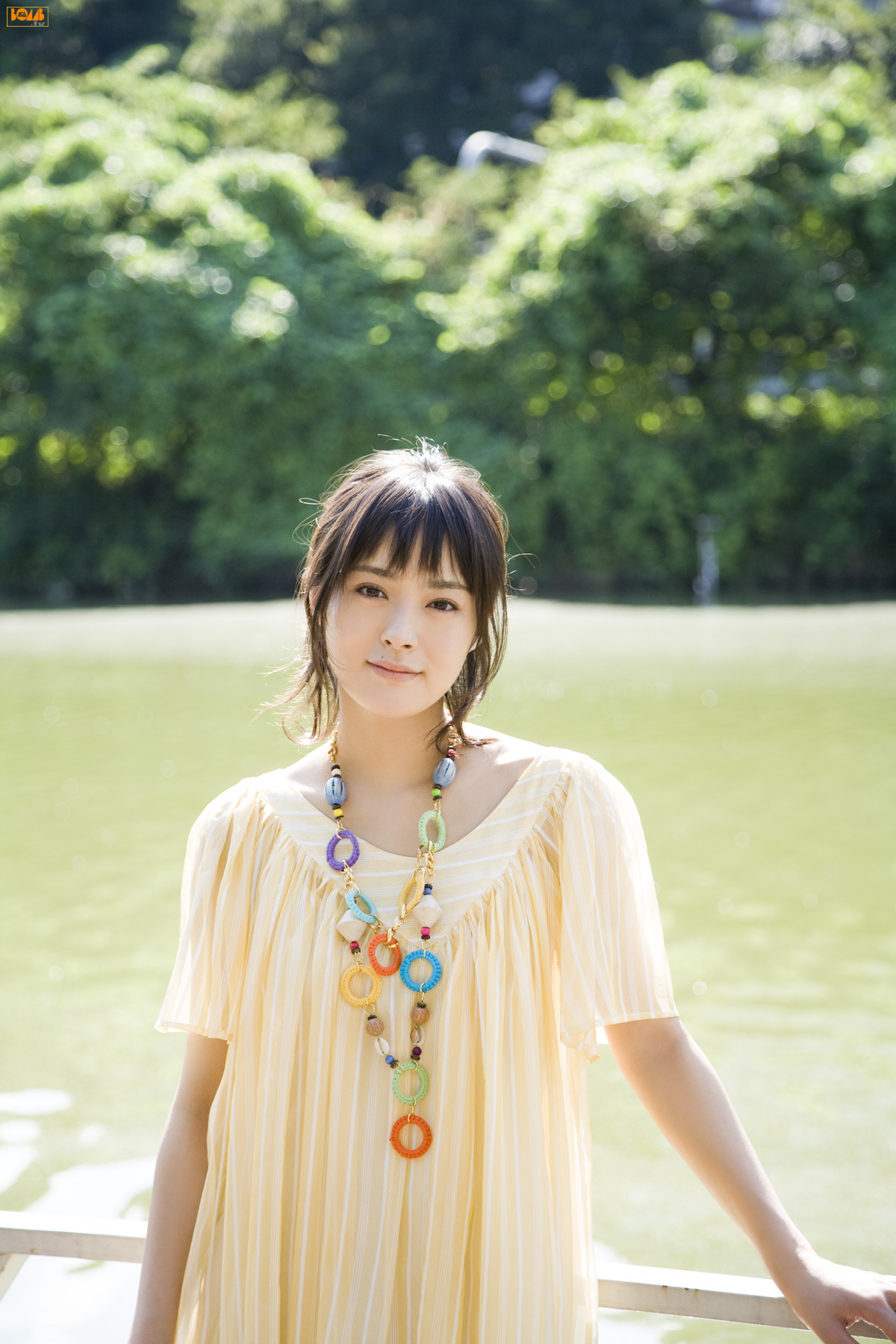 贯地谷诗穗梨 Shihori Kanjiya  Bomb.tv 清纯MM户外写真照